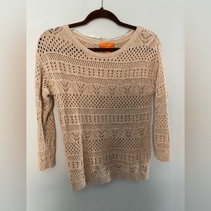 Joe Fresh Beige Knit Sweater